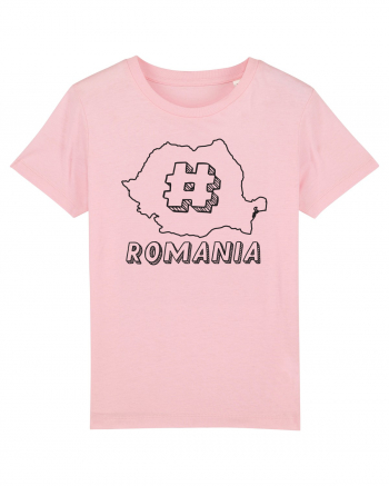 cu iz românesc: Hashtag Romania Cotton Pink