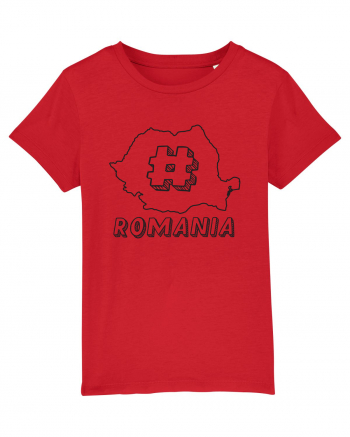 cu iz românesc: Hashtag Romania Red