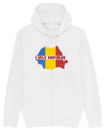 cu iz românesc: I love Romania Hanorac cu fermoar Unisex Connector
