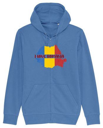 cu iz românesc: I love Romania Bright Blue