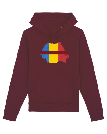 cu iz românesc: I love Romania Burgundy