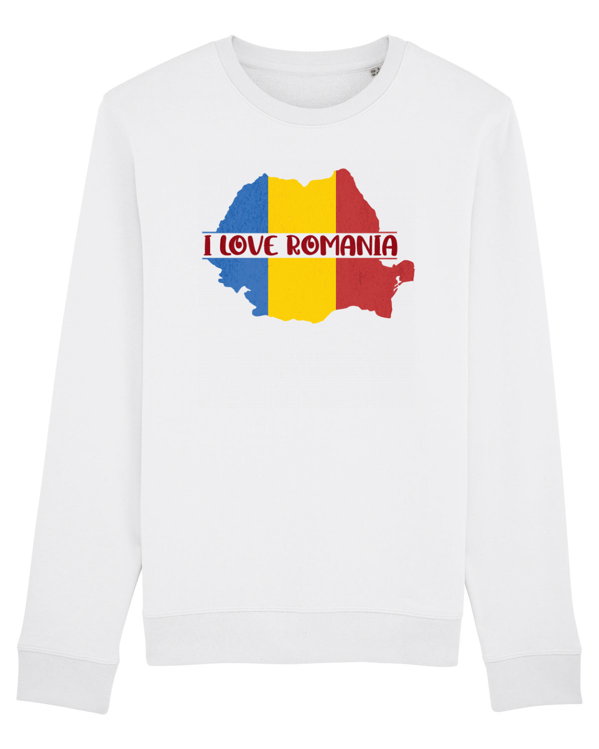Bluză mânecă lungă Unisex Rise White