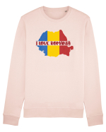 cu iz românesc: I love Romania Bluză mânecă lungă Unisex Rise
