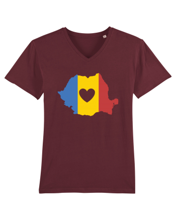 cu iz românesc: Inima mea e în România Burgundy