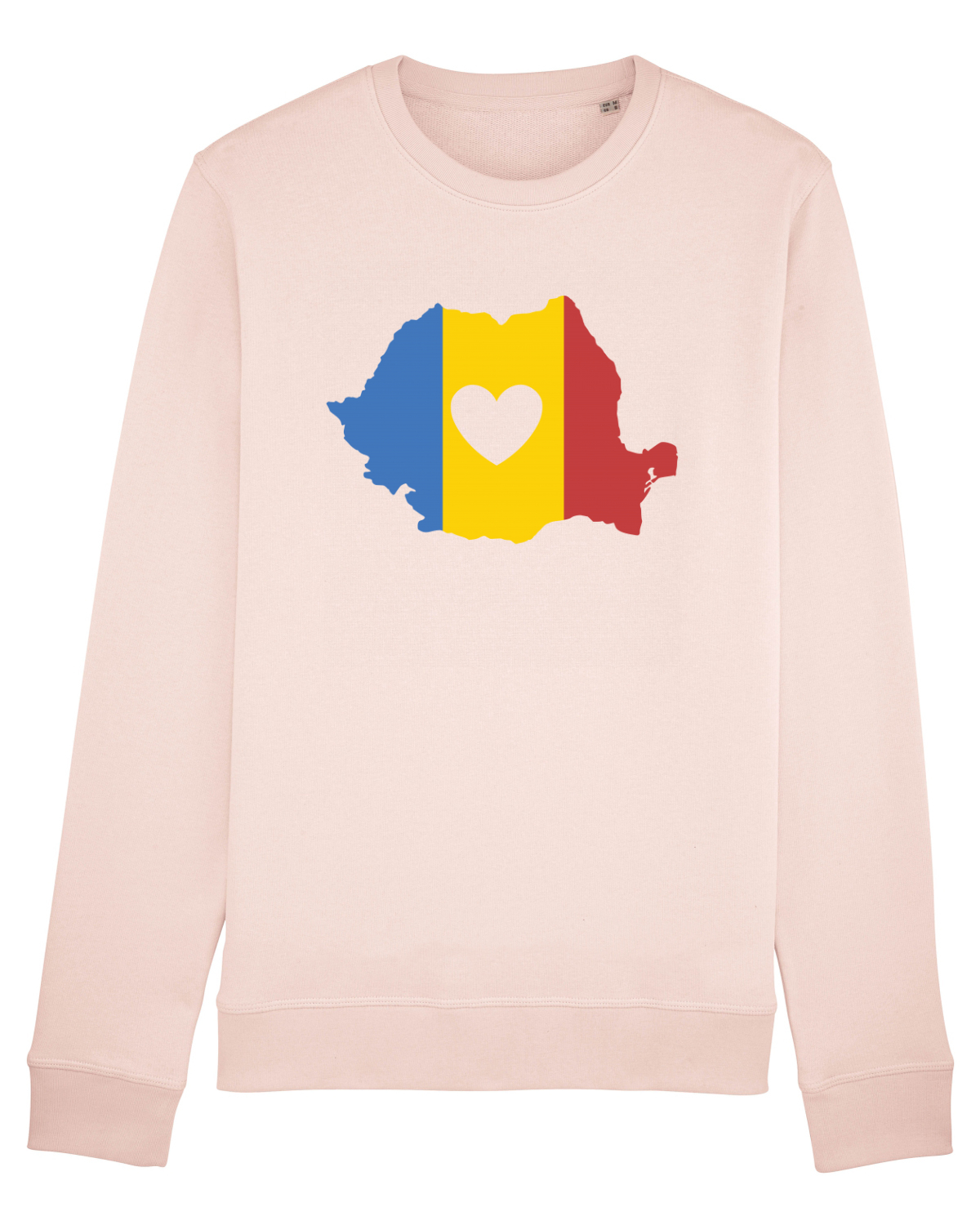 Bluză mânecă lungă Unisex Rise Candy Pink