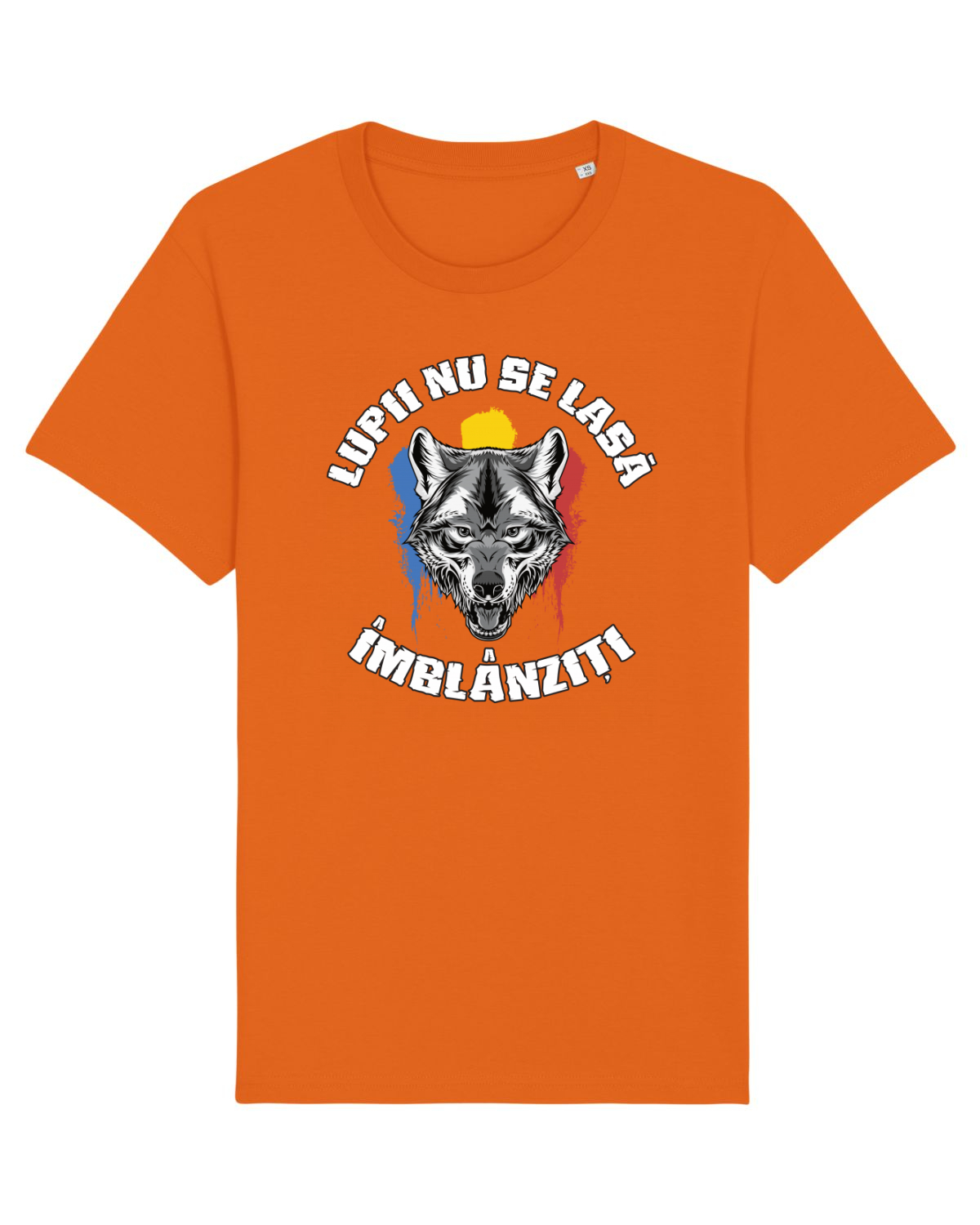 Tricou mânecă scurtă Unisex Rocker Bright Orange