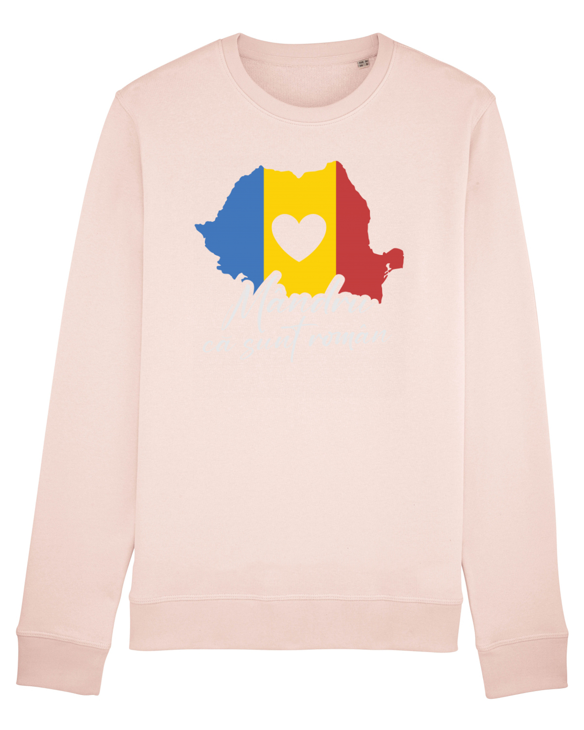 Bluză mânecă lungă Unisex Rise Candy Pink