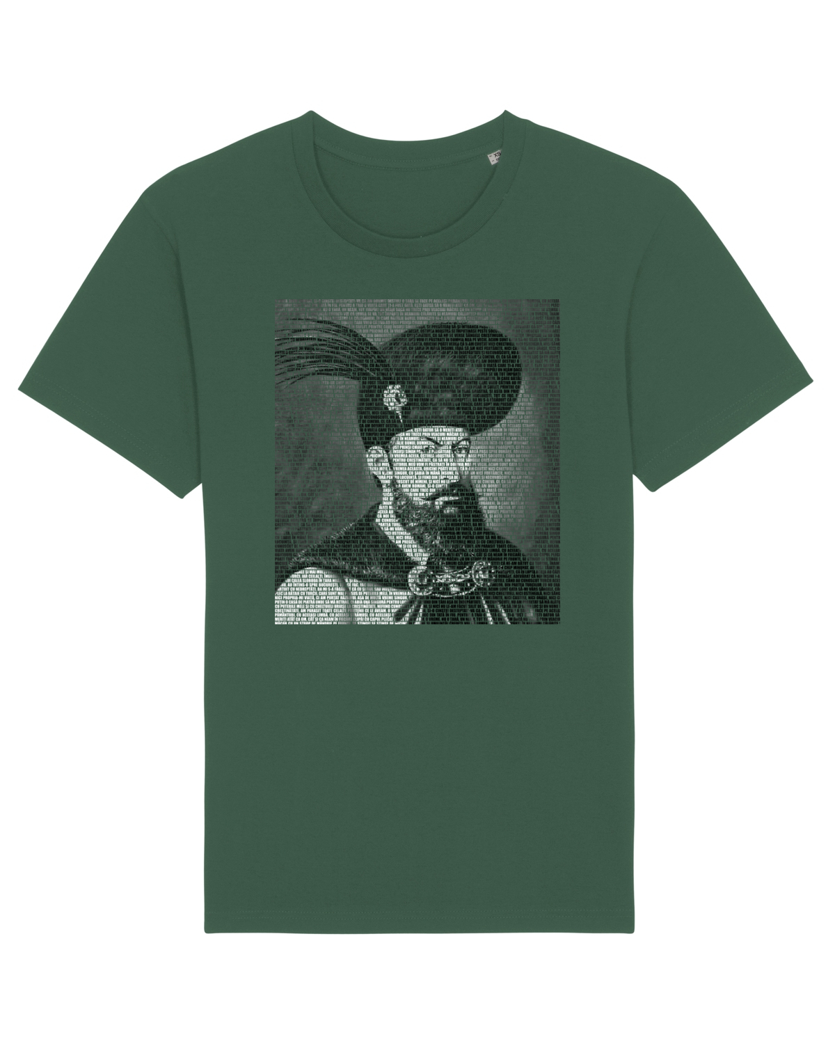 Tricou mânecă scurtă Unisex Rocker Bottle Green