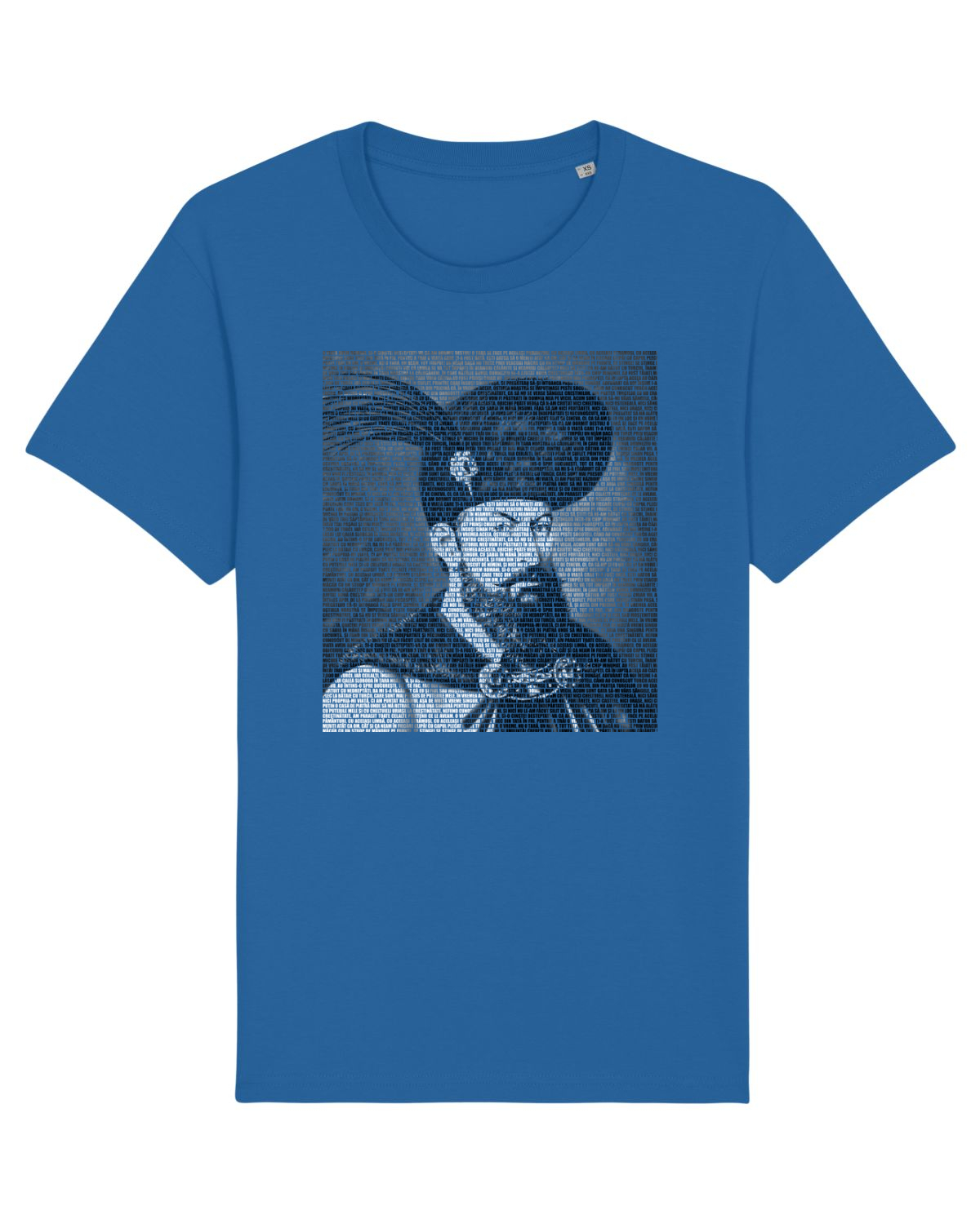 Tricou mânecă scurtă Unisex Rocker Royal Blue