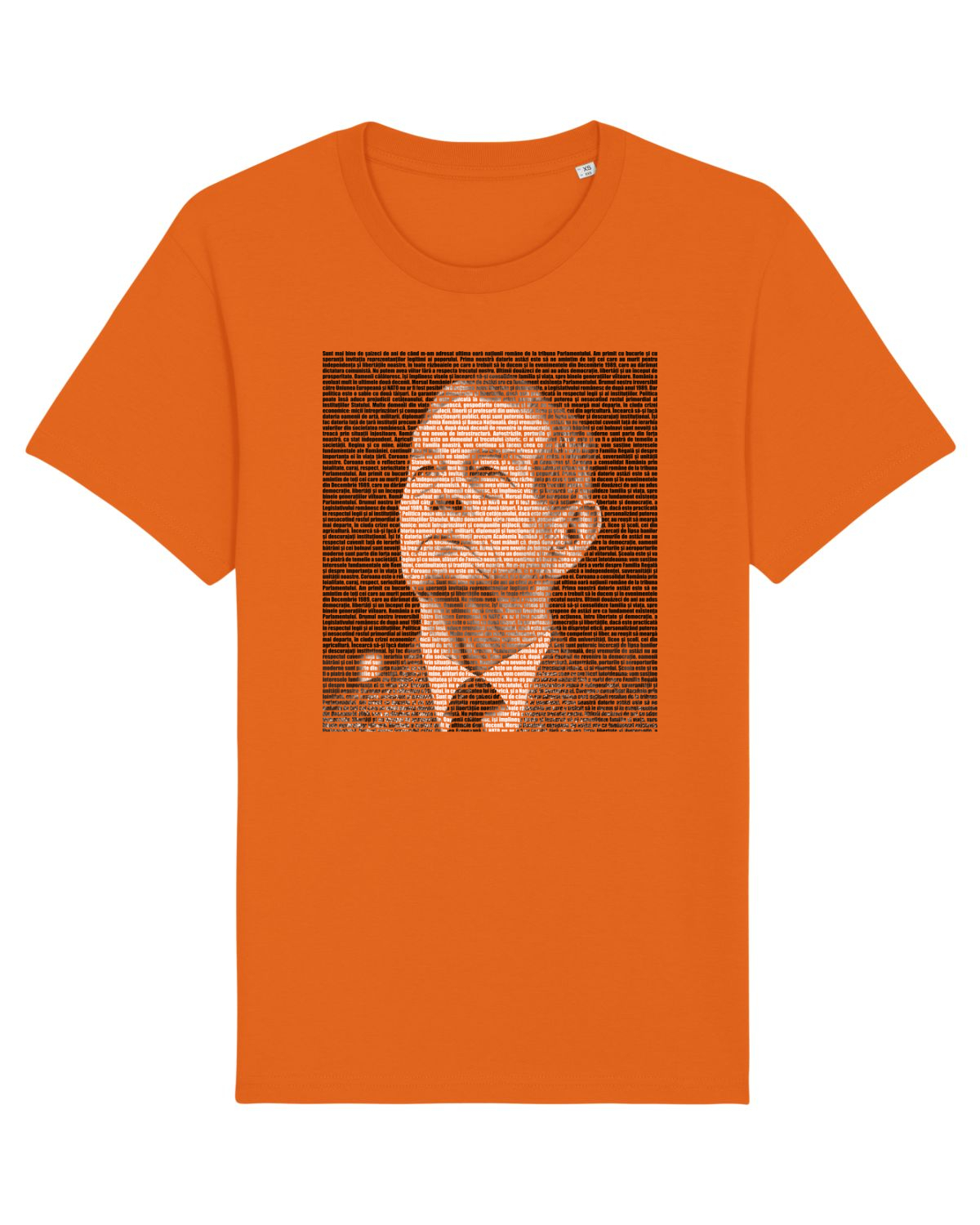 Tricou mânecă scurtă Unisex Rocker Bright Orange