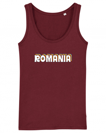 cu iz românesc: Retro Romania Burgundy