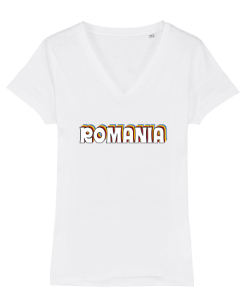 cu iz românesc: Retro Romania White