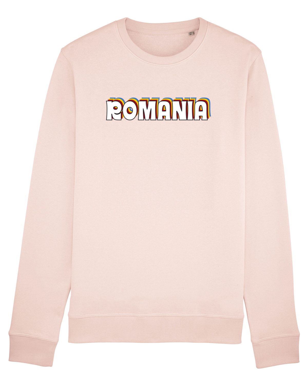 Bluză mânecă lungă Unisex Rise Candy Pink