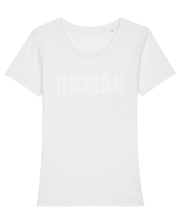 cu iz românesc: Român White