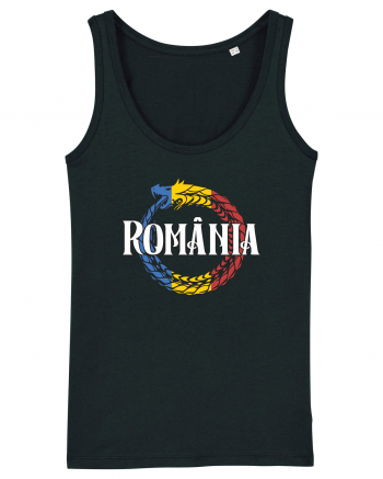 cu iz românesc: România - dragon tricolor Black
