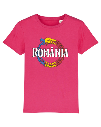 cu iz românesc: România - dragon tricolor Raspberry