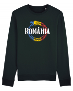 cu iz românesc: România - dragon tricolor Bluză mânecă lungă Unisex Rise