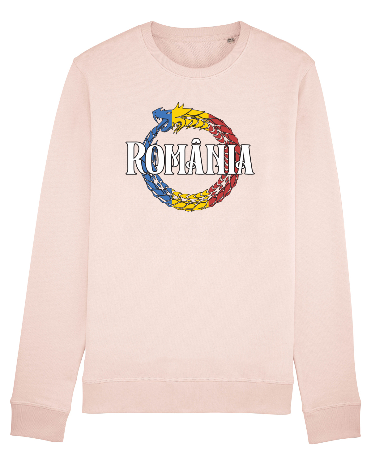 Bluză mânecă lungă Unisex Rise Candy Pink