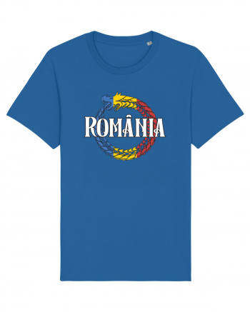 cu iz românesc: România - dragon tricolor Royal Blue