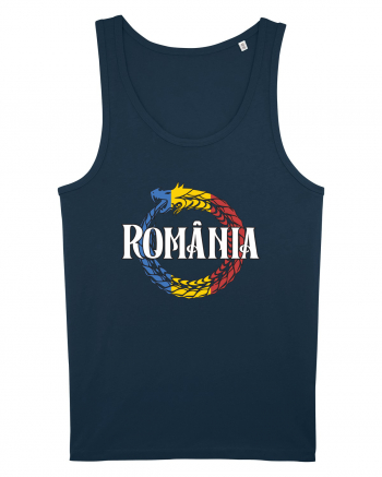 cu iz românesc: România - dragon tricolor Navy