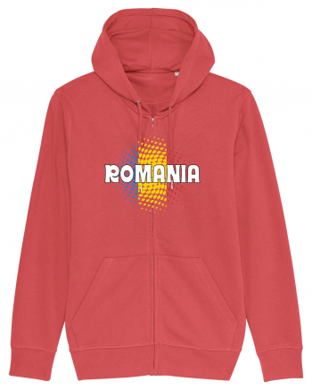 cu iz românesc: România - fundal tricolor #1 Carmine Red