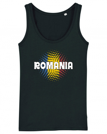 cu iz românesc: România - fundal tricolor #1 Black