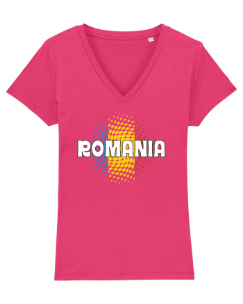 cu iz românesc: România - fundal tricolor #1 Raspberry