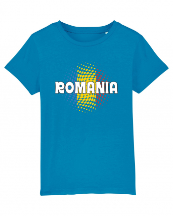 cu iz românesc: România - fundal tricolor #1 Azur