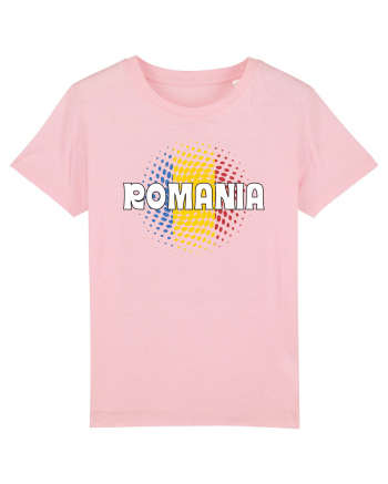 cu iz românesc: România - fundal tricolor #1 Cotton Pink