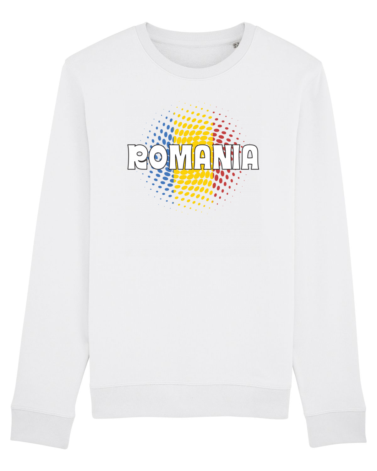 Bluză mânecă lungă Unisex Rise White