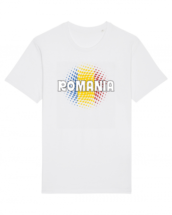 cu iz românesc: România - fundal tricolor #1 White