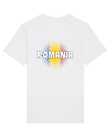 cu iz românesc: România - fundal tricolor #1 White