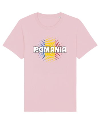 cu iz românesc: România - fundal tricolor #1 Cotton Pink