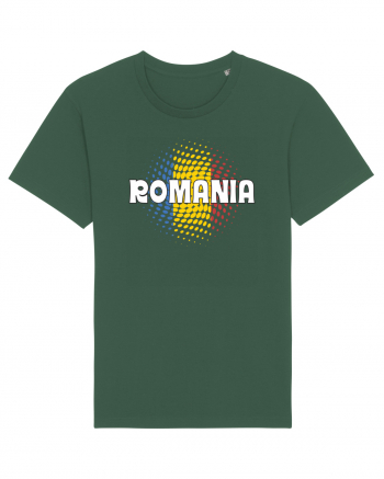cu iz românesc: România - fundal tricolor #1 Bottle Green