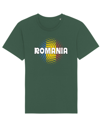 cu iz românesc: România - fundal tricolor #1 Bottle Green