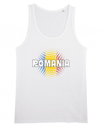 cu iz românesc: România - fundal tricolor #1 White
