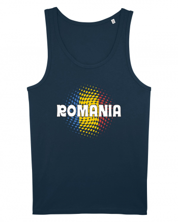 cu iz românesc: România - fundal tricolor #1 Navy