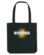 cu iz românesc: România - fundal tricolor #2 Sacoșă textilă