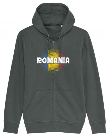 cu iz românesc: România - fundal tricolor #2 Anthracite