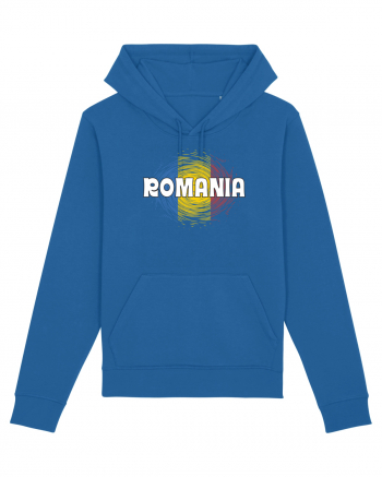 cu iz românesc: România - fundal tricolor #2 Royal Blue