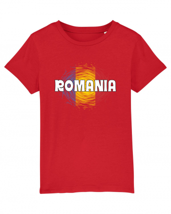cu iz românesc: România - fundal tricolor #2 Red