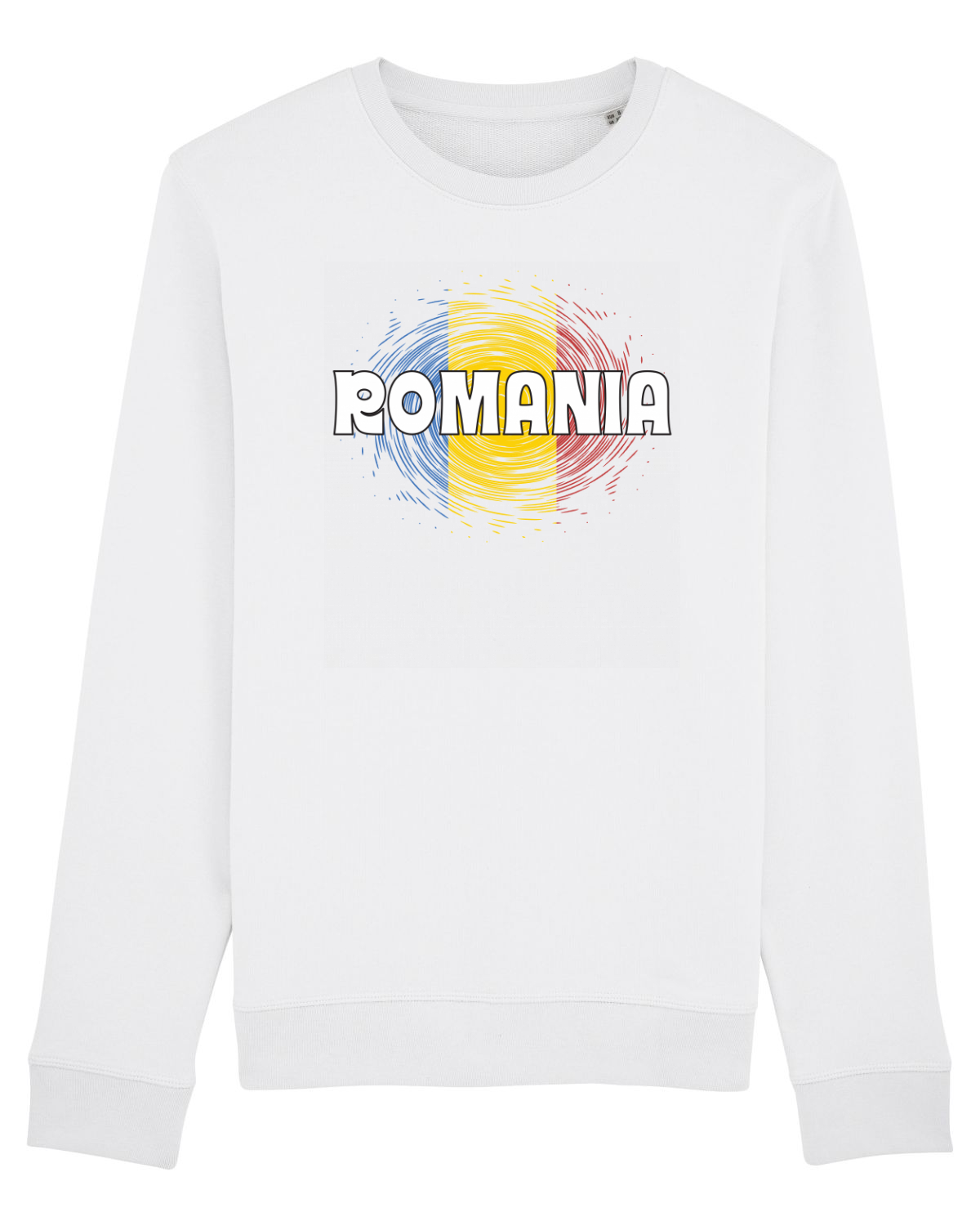 Bluză mânecă lungă Unisex Rise White