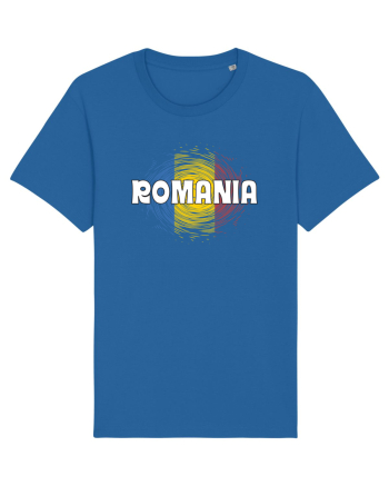cu iz românesc: România - fundal tricolor #2 Royal Blue