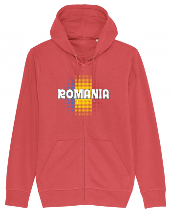 cu iz românesc: România - fundal tricolor #3 Carmine Red