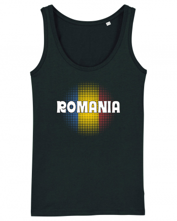 cu iz românesc: România - fundal tricolor #3 Black