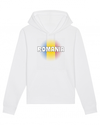 cu iz românesc: România - fundal tricolor #3 White