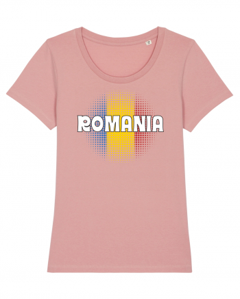 cu iz românesc: România - fundal tricolor #3 Canyon Pink