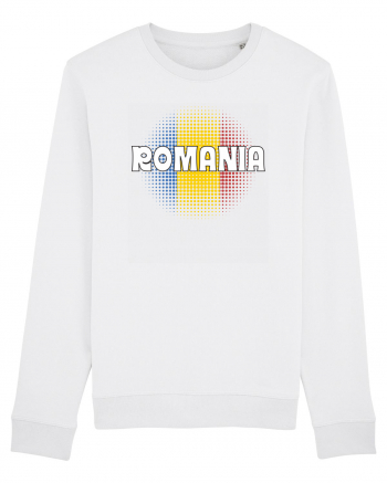 cu iz românesc: România - fundal tricolor #3 White