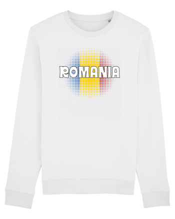 cu iz românesc: România - fundal tricolor #3 White