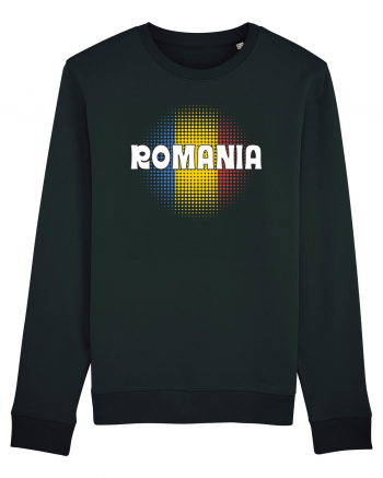 cu iz românesc: România - fundal tricolor #3 Black